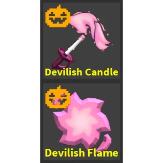 Flee the Facility - Devilish Candle set
