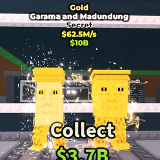 Garama and Madundung Gold 62.5M/s - steal a brainrot 