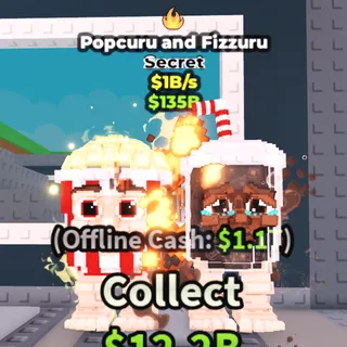 1B/s POPCURU AND FIZZURU - Steal a Brainrot