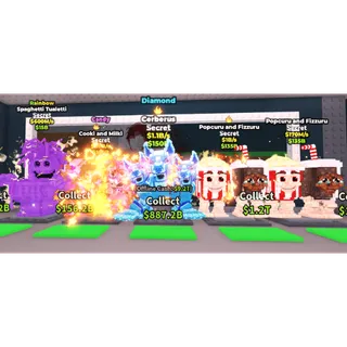 Whole Base SAB (11 VERY RARE BRAINROTS FOR $13 EACH, TOTALING $150 !!!!!!) - STEAL A BRAINROTS 