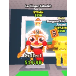 La ginger sekolah 75M/s  