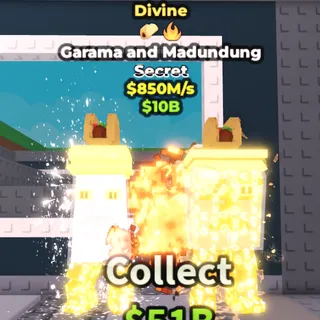 ⚡🧠GARAMA AND MADUNDUNG DIVINE 850M/s💰🔥- STEAL A BRAINROT