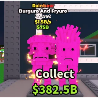 BURGURO AND FRYURO RAINBOW 1.5B/s - STEAL A BRAINROT
