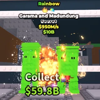 Rainbow Garama and Madundung 950Ms - STEAL A BRAINROT