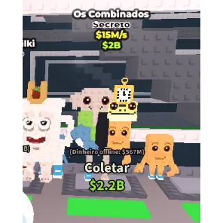 LOS COMBINASIONAS 15M/s - STEAL A BRAINROT 