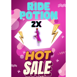 2x Ride Potion Adopt Me - Game Items - Gameflip