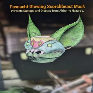 Glowing Scorchbeast Mask