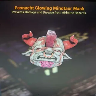 Glowing Minotaur Mask