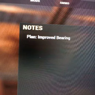 Improved Bearing Plan