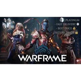 1000 platinum / $13 Warframe