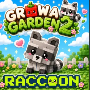 1X RACCOON GROW A GARDEN