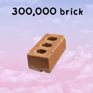 300,00 brick!