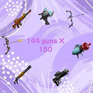 150x 144 weapons!