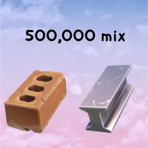 500k mix brick and metal