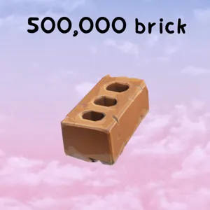 500,000 brick