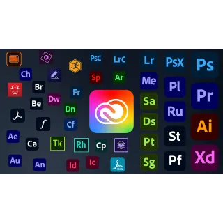 CREATIVE CLOUD 12 MONTHS ACTIVATION FOR WIN/MAC (ALL APPS)