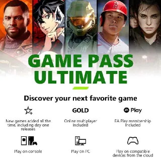 Xbox Game Pass Ultimate – 1 Month