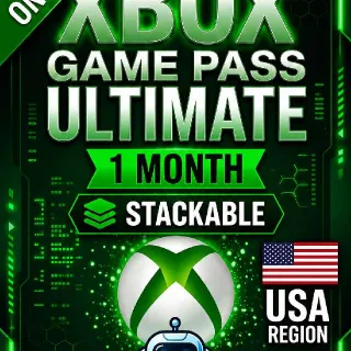 Xbox Game Pass Ultimate 1 Month USA | Stackable | Auto Delivery