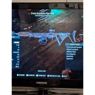 NW Prime Auto pipe rifle