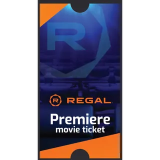 5 Regal Premiere Movie Ticket