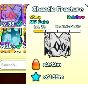 Pet World Shiny Rainbow chaotic (best pet)!