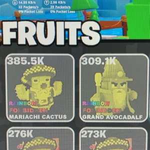 fort fruits vs brainrots