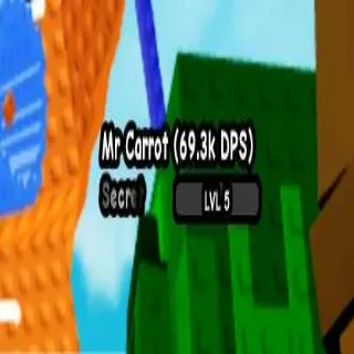 HUGE Mr Carrot (69.3k DPS) (SECRET)