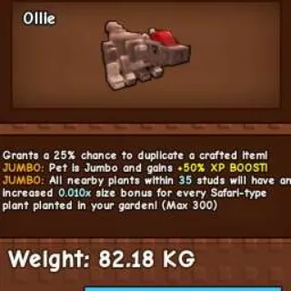 JUMBO 🍔 Titanic Pachy (25% Passive)