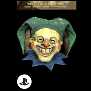 Glowing Buffoon Mask