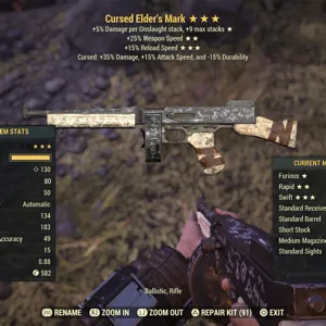 x5 Cursed Elders Mark