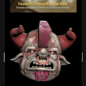 Glowing Minotaur Mask