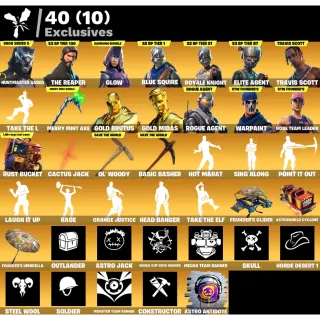 Fortnite Account Travis Minty axe