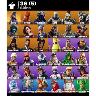 Glow Fortnite Account
