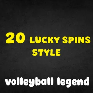 Volleyball Legends 20 Style Spins