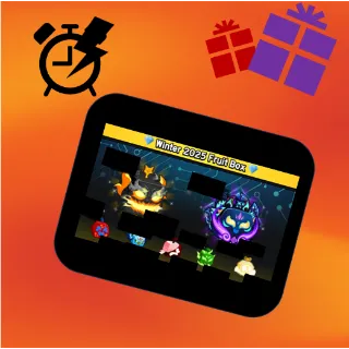 BLOX FRUITS 30x WINTER 2025 FRUIT BOX