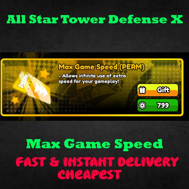 All Star Tower Defense X - Game Item - Gameflip