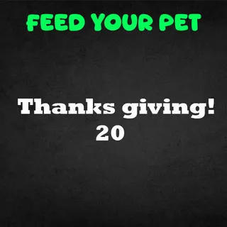Feed your pet