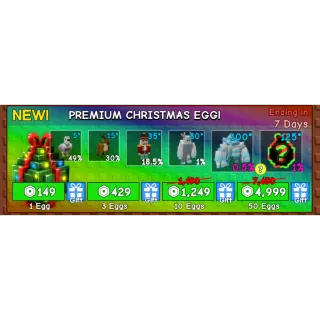 Grow a garden PREMIUM CHRISTMAS EGG x20