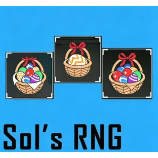 Sol's RNG 2026 egg basket x2 vol1 + x2 vol2 + x2 vol3