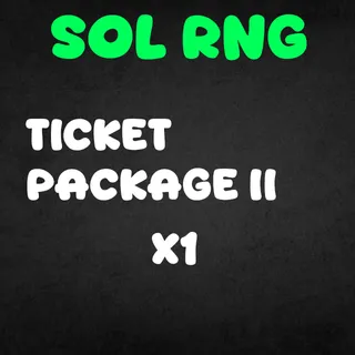 SOL RNG Ticket Package 2