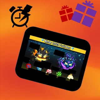 Blox Fruits -  20x  Winter 2025 Fruit Box