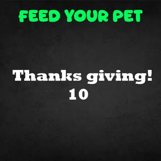 Feed your pet