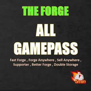 The forge All gamepass