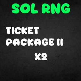 SOL RNG Ticket Package 2 x 2