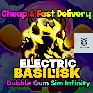 Electric Basilisk | Bubble Gum Simulator Infinity