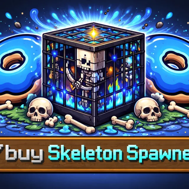32 Skeleton Spawner - Minecraft Game Item - Gameflip