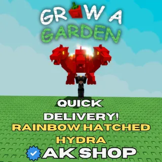 Rainbow Hatched Hydra Grow a Garden