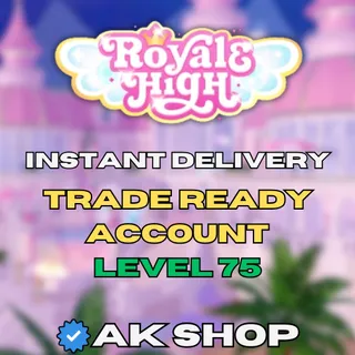 Royale High Trade Ready Account | 144K Diamonds | No Mail | Automated Delivery