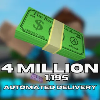 Bloxburg Account - 4M Cash & 1,195 B$ (Safe Legitimate Hand Farmed)