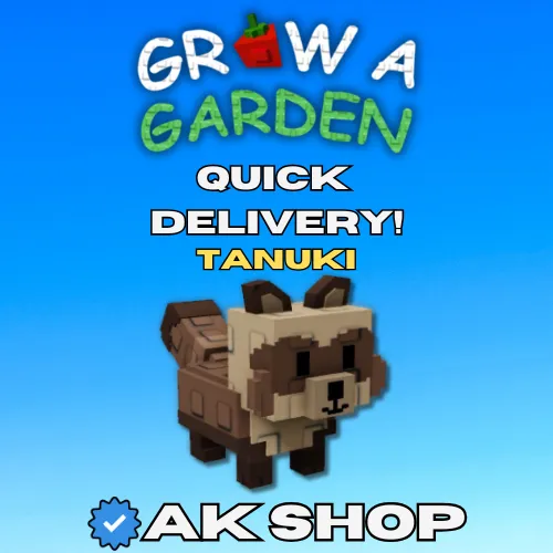 Inverted Tanuki Tanuki GROW A GARDEN - Grow a Garden Game Item - Gameflip